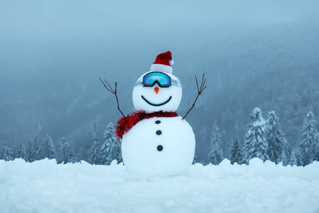 funny snowman in ski glass1 - Balkan Jewel Resort & Chalets